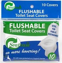 Disposable toilet seat covers