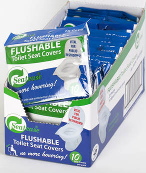 SeatEase disposable toilet seat covers
