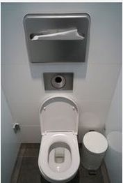 Disposable toilet seat covers restrooms